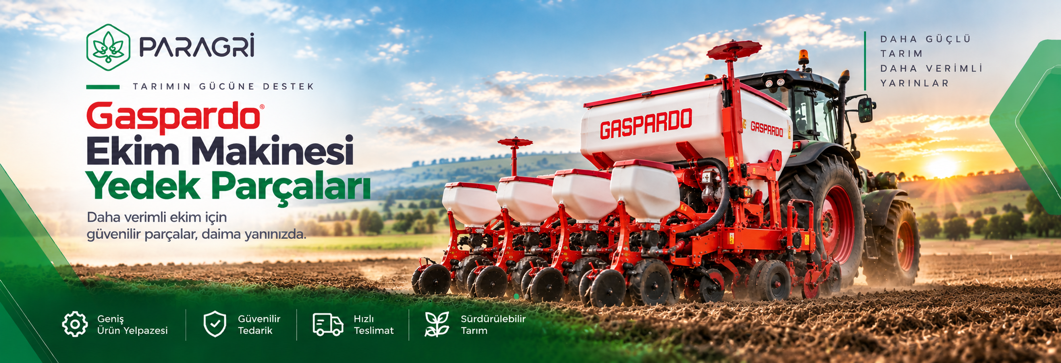 Gaspardo Ekim Makinesi Parçaları