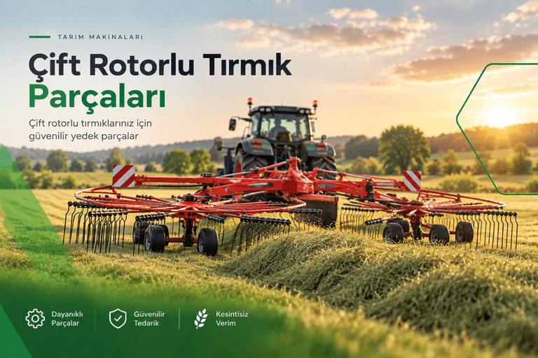 Çift Rotorlu Tırmık Parçaları